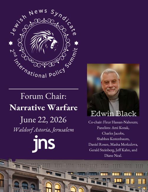 Edwin Chairs the Narrative Warfare Panel at the 2026 JNS Summit